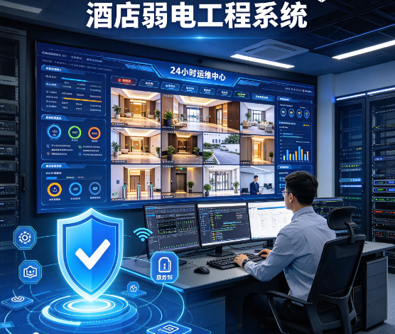 广州酒店弱电监控系统施工，靠谱专业，售后无忧！